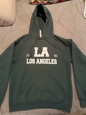 Men’s Med (fits small) LA 1995 varsity hoodie.